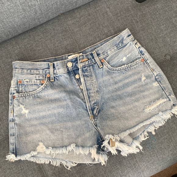 AGOLDE Jean Shorts Parker Size 29 - Picture 3 of 8